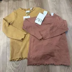 ZARA 長袖カットソー ２枚セット