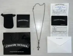 【インボイス付】CHROME HEARTS ワンボールタイニーchクロスチャーム