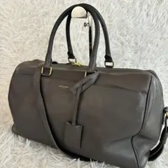 サンローラン　ヴィンテージ　ダッフル6 グレー　ボストンバッグ　2way