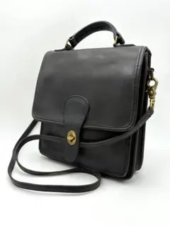 COACH レザーグローブ　ターンロック　2way ショルダー　1.2.9