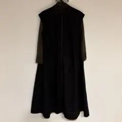 美品　YAMADAYA ノースリーブハイネックワンピース