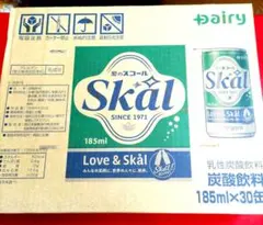 スコール Skal 185ml×30缶入　炭酸飲料　ジュースのサムネイル