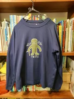 【150】mont-bell YETI 長袖Tシャツ ネイビー