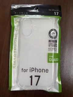 iPhone17 ソフトクリアケース