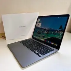 （美品）MacBook Air M1 A2337 充放電60回バッテリー96%