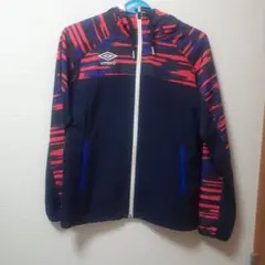 umbro ストライプフルジップウインドブレーカー