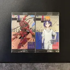 ガンダム ジークアクス ウエハースカード 赤いガンダム シュウジ