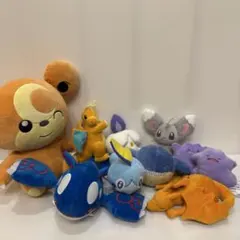 ポケモン　プライズ　ぬいぐるみ　まとめ売り　10体セット✨