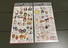 大人の図鑑シール サンリオキャラクターズ レトロ編 ポップ編 カミオジャパン