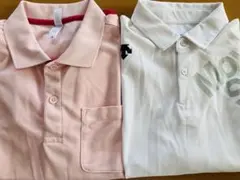 Move Sport ホワイトポロシャツとトムスのポロシャツのセット