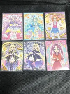 名探偵プリキュア キラキラトレーディングコレクション6枚セット