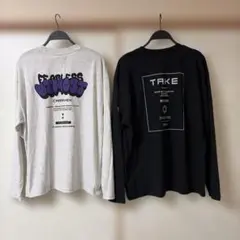 しまむら メンズ 長袖 Tシャツ LLサイズ 2枚セット ④