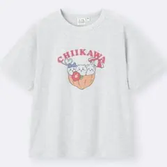 未開封 GU ちいかわ グラフィックTシャツ XXLサイズ グレー 新品タグ付き