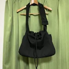 UNIQLO:C ソフトパフィーショルダーバッグ ブラック ユニクロシー 美品