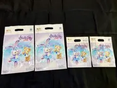 ステラルー ダッフィー ショッパー 4枚セット ディズニー お土産 美品のサムネイル