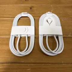 【未使用】USB Type-C 充電ケーブル Apple純正品 2本セット