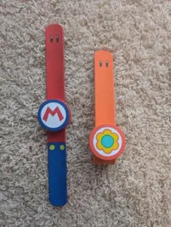 マリオ・ルイージキッズキャップ&パワーアップバンド - メルカリ