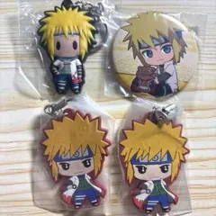 NARUTO ミニフィギュア 疾風ストラップ 2体セット ナルト ミナト