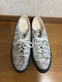コンバース Chuck taylor ヘビ柄 ローカット　厚底　スニーカー