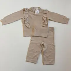 【新品】H&M 薄手 ニット セットアップ 80 9-12M