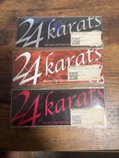 24karats ステッカー 3枚セット