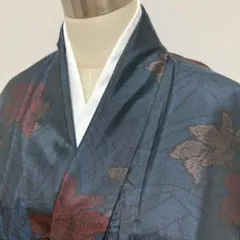 KN5185 大島紬 身丈157cm 着物 正絹