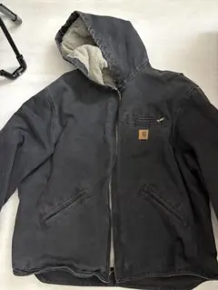 Carhartt カーハートフーデッドジャケット ブラックのサムネイル