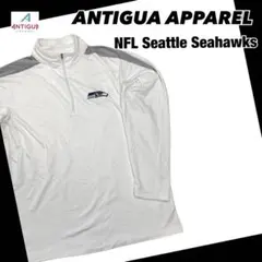アンティグアアパレル NFLシーホークス ハーフジップジャージ