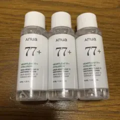 anua 77+ ハートリーフ　スージングトナー　40ml 3本