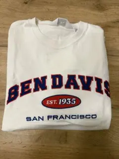 BEN DAVIS スウェット トレーナー ホワイト