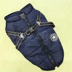 中型犬 大型犬 ハーネスタイプダウン風ベスト ハーネス ダウン ベスト