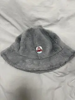 JAWS フリースバケットハット グレー ジョーズ帽子 ジョーズハット