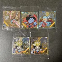 ワンピース　ウエハース　25th チョッパー　ジンベイ　フランキー　ブルック