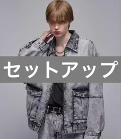 希少 Loose フェイデッドデニムジャケット　パンツ　セットアップ　Ｓ　Ｍのサムネイル