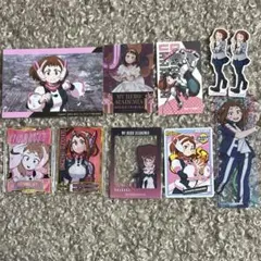 僕のヒーローアカデミア ヒロアカ 麗日お茶子 ステータスカード 特典 セット