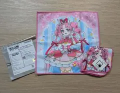 名探偵プリキュア　キュアミスティック　クローズドミニタオル　ハンドタオル　セット