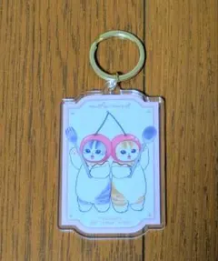 mofusand アクリルキーホルダー さくらんぼ