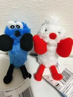 パペットスンスン&ノンノン★引っ掛けマスコットセット