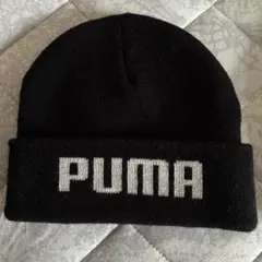 PUMA ニット帽 ビーニー ブラックのサムネイル