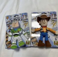 廃盤　ポペット トイ・ストーリー 4 ウッディ バズライトイヤー　セット