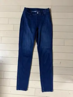 ユニクロ　ウルトラストレッチレギンスパンツ　デニム　XS