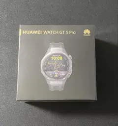 新品未開封】HUAWEI WATCH GT5 Pro ブラック＋充電器セット - メルカリ