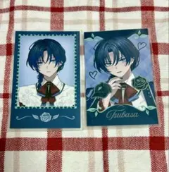 にじさんじ　RoseValentineチェキ風カード　花籠つばさ