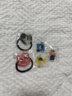 大友至恩 カレンダーイベント アクリルヘアゴム めじるしキーホルダー