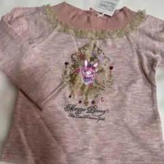 Mezzo Piano ピンク 長袖カットソー