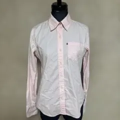 POLO JEANS COMPANY シャツ M ピンク コットン ストレッチのサムネイル