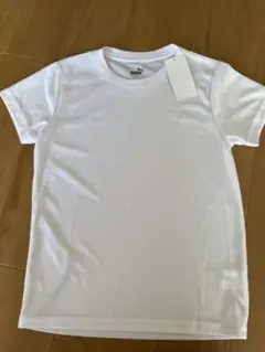 PUMA ホワイト Tシャツ 140 タグ付き
