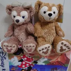 【新品未使用】ダッフィー＆シェリーメイ　ぬいぐるみセット（Ｓサイズ）　ディズニー