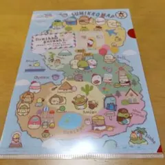 すみっコぐらし クリアファイル SUMIKKO MAP