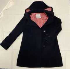 RODEO CROWNS 黒 ダッフルコート フード付き